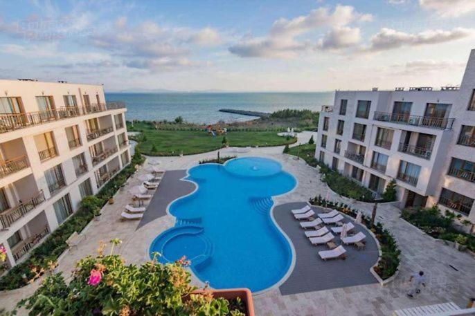 בורגאס Sea Panorama Apartment - Diamond Beach Sarafovo מראה חיצוני תמונה
